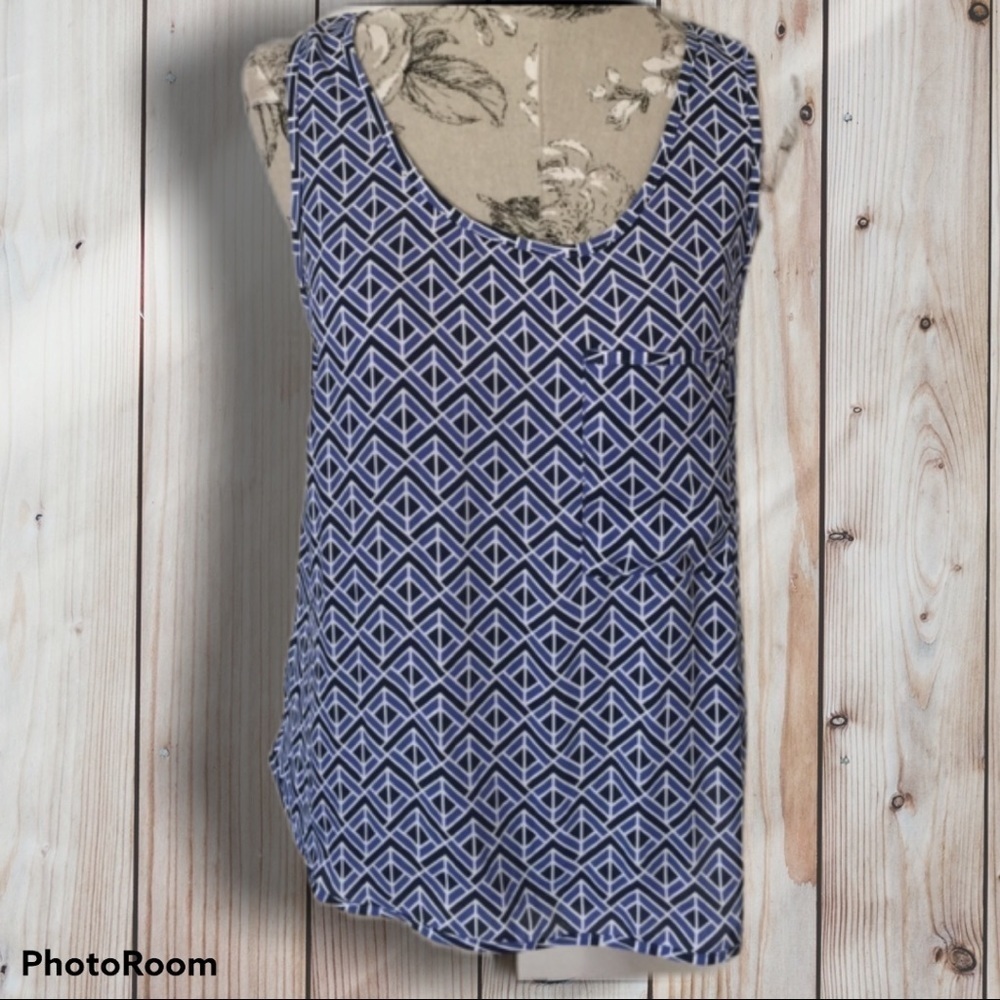 *pink Martini Blue Tank S